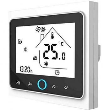 Termostato WiFi para caldera de gas, termostato inteligente pantalla LCD