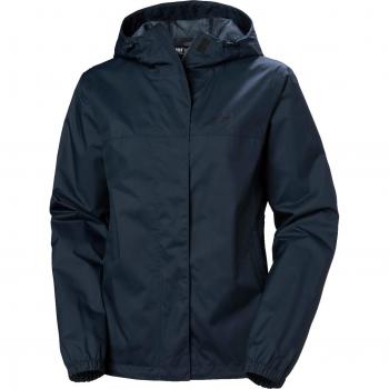 Helly Hansen Women's Vancouver Waterproof Hooded Rain Jacket Navy