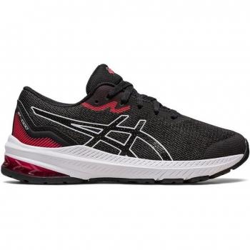Zapatillas de running Asics GT-1000 11 GS para niños en color negro (modelo 1014A237-008)
