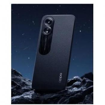 OPPO A18 Black Smartphone de última generación con pantalla HD+ de 6.56