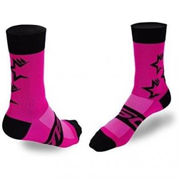 MSC Bikes Fivestars Calcetines, Sin género, Rosa, L/XL