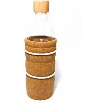 Botella de cristal resistente, ecológica, muy práctica y de gran calidad -Lagoena