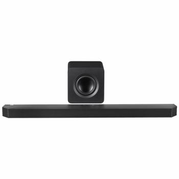 Barra de sonido Samsung HW-Q800F 5.1.2 canales con subwoofer inalámbrico, Dolby Atmos y Alexa integrada