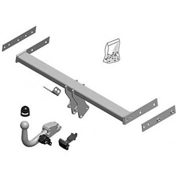 Enganche de remolque desmontable Brink 604600, compatible con vehículos específicos, fabricado en acero resistente, capacidad de carga máxima de hasta 2000 kg, incluye kit de instalación y cableado eléctrico