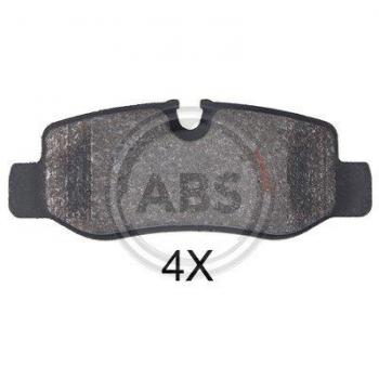 Juego de pastillas de freno A.B.S. 35056 para Mercedes-Benz, disco trasero, compatible con referencias 4474200120, 4474200320, 4474201301 y 4474206700