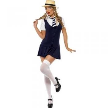 Disfraz de Colegiala Playera para Mujer - Talla M