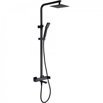 Conjunto de bañera con monomando Fiyi negro mate Imex Products