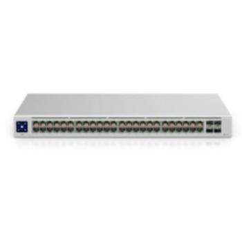 Ubiquiti UniFi Switch USW-48 Gestionado L2 48 Puertos Gigabit Ethernet (10/100/1000) con 4 Puertos SFP Plata