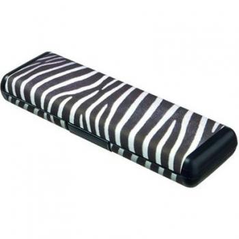 Curver 2045284 caja plástico-Black Micro de piel de cebra