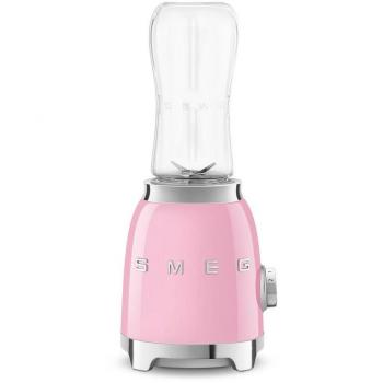 Batidora de Vaso SMEG PBF01PKEU, 300 W, 0.6 litros, Rosa, Portátil