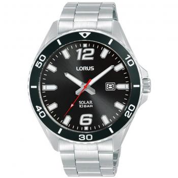 Reloj Lorus Solar Hombre RX359AX9 - Acero Inoxidable, Cuartz, Fecha
