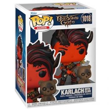 Funko POP! Collectible Vinyl Figure - Karlach & Clive from Baldur's Gate 3