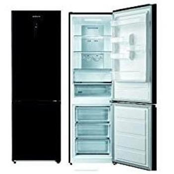 Combi EDESA EFC1832DNFGBKA, negro, 188cm, No Frost, E