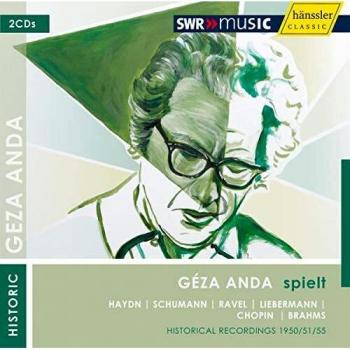 Geza Anda Solo Recitals: Haydn, Schumann, Ravel, Liebermann, Chopin & Brahms - 2 CD Set