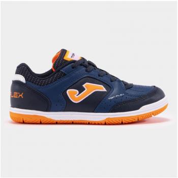 Joma Top Flex JR Botas de Fútbol Sala para Niños, Color Azul, Talla 30