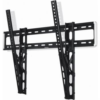 Soporte de TV Hama 2,54 m (100) Neigable hasta 75 kg, Compatible con Pantallas de 46 a 100, Color Negro
