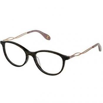 Carolina Herrera New York VHN590M BROWN EFFECT CLOTH
