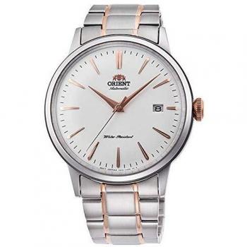 Orient Classic Mechanical Bambino 2 Tone Rose Gold Dress Watch RA-AC0004S