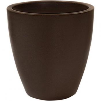 Macetero de polietileno color bronce 40x40 cm WellHome