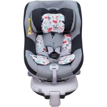 Funda para cojín reductor de silla de coche Foppapedretti Rolling Fix Jyoko Dino Party