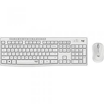 Logitech MK295 Silent Wireless Combo Teclado RF inalámbrico QWERTZ Suizo Blanco