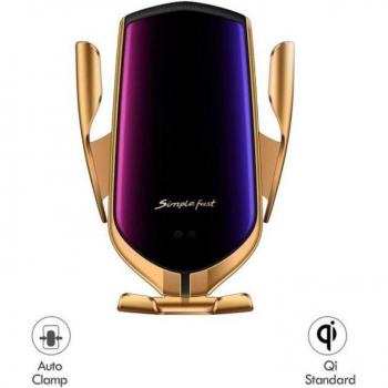 Soporte móvil para el coche smartphones universal KLACK - Soporte Móvil Para El Coche Para Teléfono Móviles Universal Con Todos Los Modelos Dorado