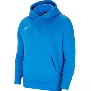Chaqueta Nike Park Hoodie CW6896 463 Azul, sudadera con capucha, material de felpa, diseño clásico, logo de Nike en el pecho, ajuste regular