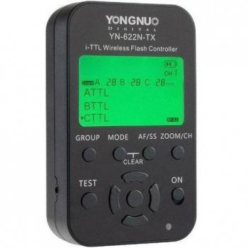Yongnuo YN-622N-TX i-TTL - Mando a distancia para flash inalámbrico