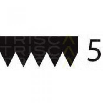 Correa trapezoidal nervada TRISCAN 8640 500870 para DAEWOO, FORD y LAND ROVER