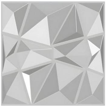 Panel Mural 3D ANGLY para Pintar - Pack de 3m² - Lote de 12 Piezas