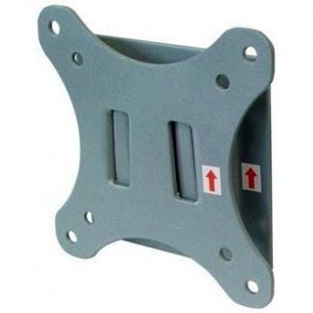 Soporte mural fijo para TV LCD de 13'' a 30'' (33 - 76 cm), plateado