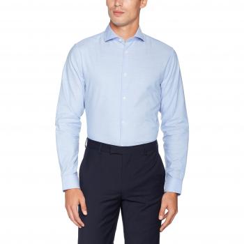 SELECTED HOMME Shdtwosel-Sun Shirt Ls Noos, Camisa para Hombre, Azul