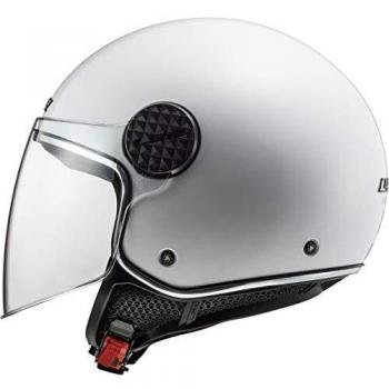 LS2 NC Casco per Moto, Unisex-Adult, Blanco, XL