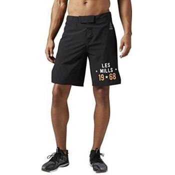 Reebok Lm Short Pantalón Corto, Hombre, Negro, XL