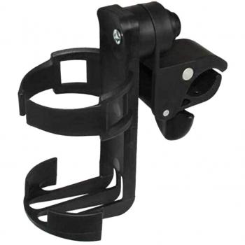Latin Aric Negro Bicicleta cochecito botellas – Soporte para bebidas Taza Soporte Soporte para botellas de leche negro negro