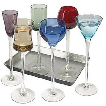 Artland Art60953 Set de licor de tallo largo, 7 piezas