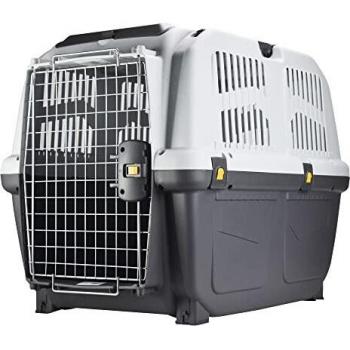 Arquivet 8022967036177 - Transportín skudo5, Gris y Blanco, 1 Unidad