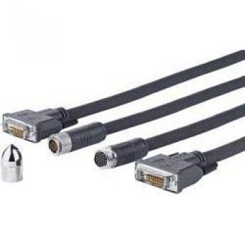 Cable DVI-D Cruzado para Pared de 10 metros Vivolink PRODVICW10