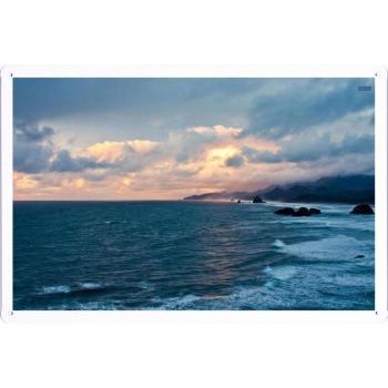 Metal cartel Cartel de chapa Hojalata sesión Beach Seaside Tin Sign Oregon Coast 28446 Retro Vintage Pared Decoración by hamgaacaan