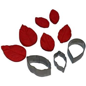 Pavoni Italia – Sello de silicona y cortador de hoja de rosas