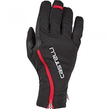 Castelli Spettacolo ROS Glove - Men's Black/Red, M