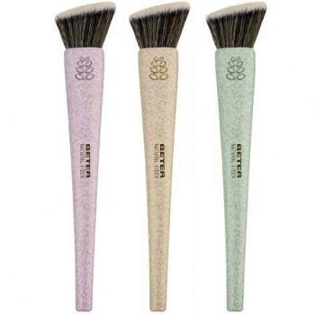 Beter Natural Fiber Brocha Maqui.Fluido Flat Top Kabuki W-6 470 g