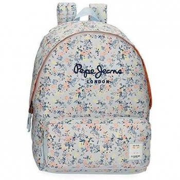 Mochila adaptable a carro Pepe Jeans Malila, Azul, 31 x 42 x 17.5 cm