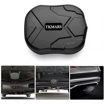 TKMARS GPS Tracker Standby Localizador GPS Finder Geo-Fence Imán Control Tracker de App para Coche.