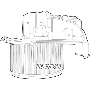 Ventilador interior DENSO DEA07022 - Ventilador habitáculo con motor de alta eficiencia, diseño compacto, bajo consumo energético, fácil instalación y compatible con múltiples modelos de vehículos