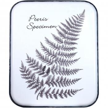 Adorno de Pared Decorativo Hoja. Cuadros y Apliques. Placas. 52.5 x 42.5 x 2 cm.