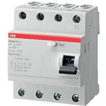 ABB Interruptor Diferencial FH204AC 25A 4 Polos AC 300mA 2CSF204003R3250