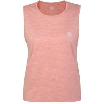 Dare 2B - Top Crop Meditate Jaspeado para Mujer, Crop Top de mujer en color jaspeado, diseño cómodo y ligero, ideal para actividades deportivas y casuales