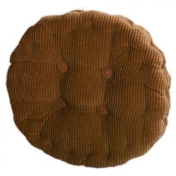 artstore redondo grueso super suave relleno de algodón cojín para silla, espesada de poliéster de color sólido pana PP interior de algodón relleno oficina pad