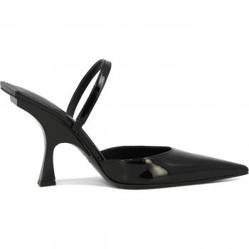 The Attico Women's Ester Slingbacks Pumps in Black | Size 36 | 241WS790E056100